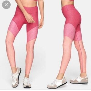 Outdoor Voices Red and Pink Leggings